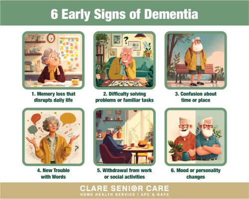 6 Early Signs of Dementia
